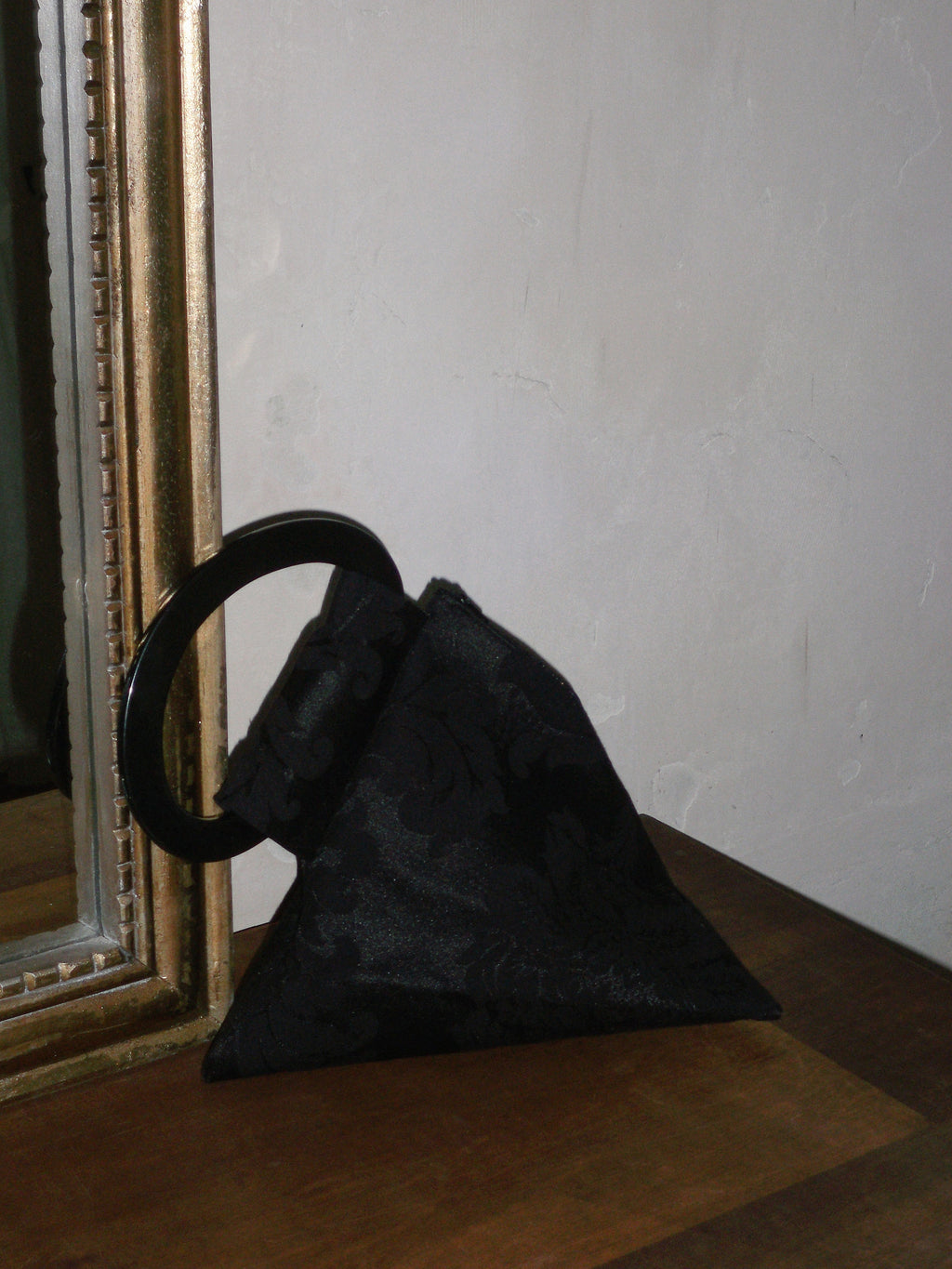 Vintage Triangle Shape Purse · Handmade