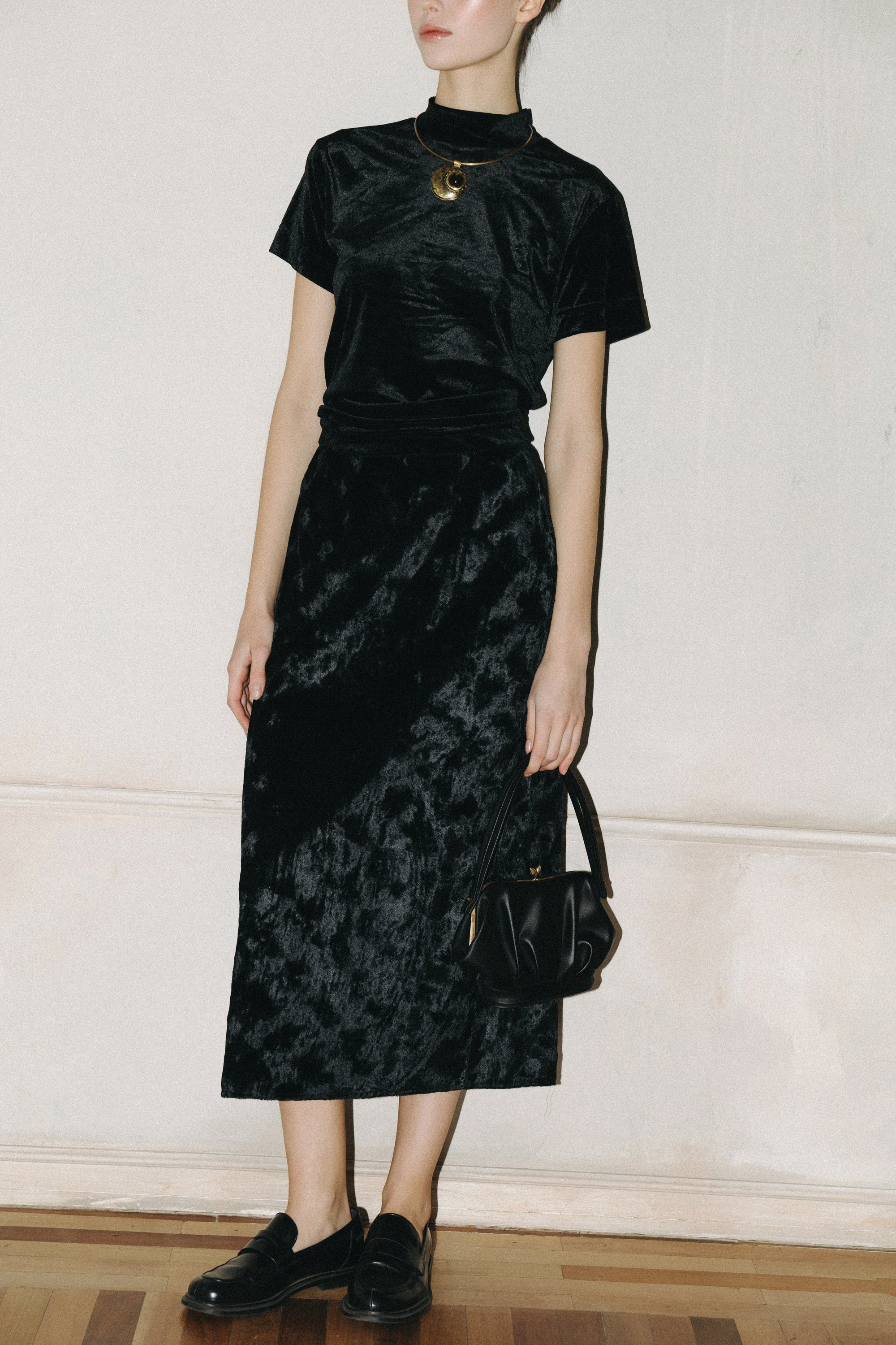 Vintage Black Top by Impressions of California