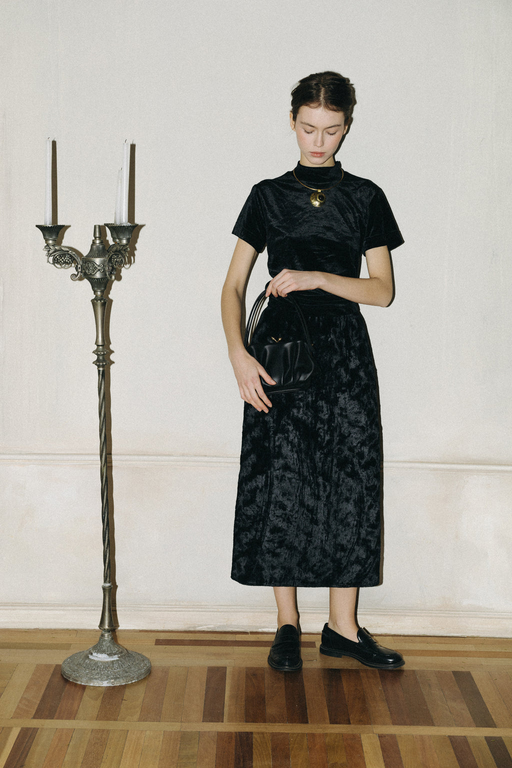 Vintage Black Top by Impressions of California