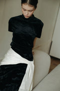 Vintage Black Top by Impressions of California