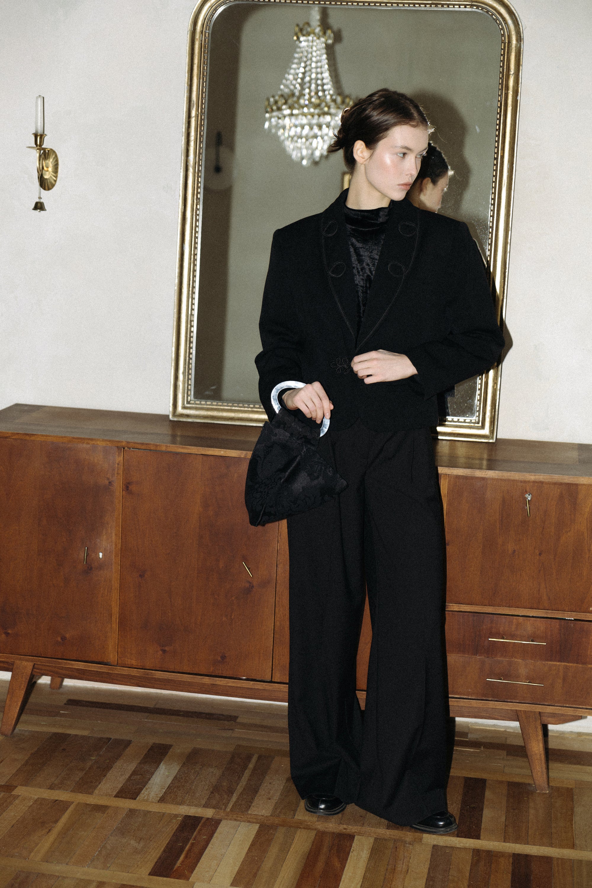 Vintage Italian Wool Blazer · 80s–90s · XS–S