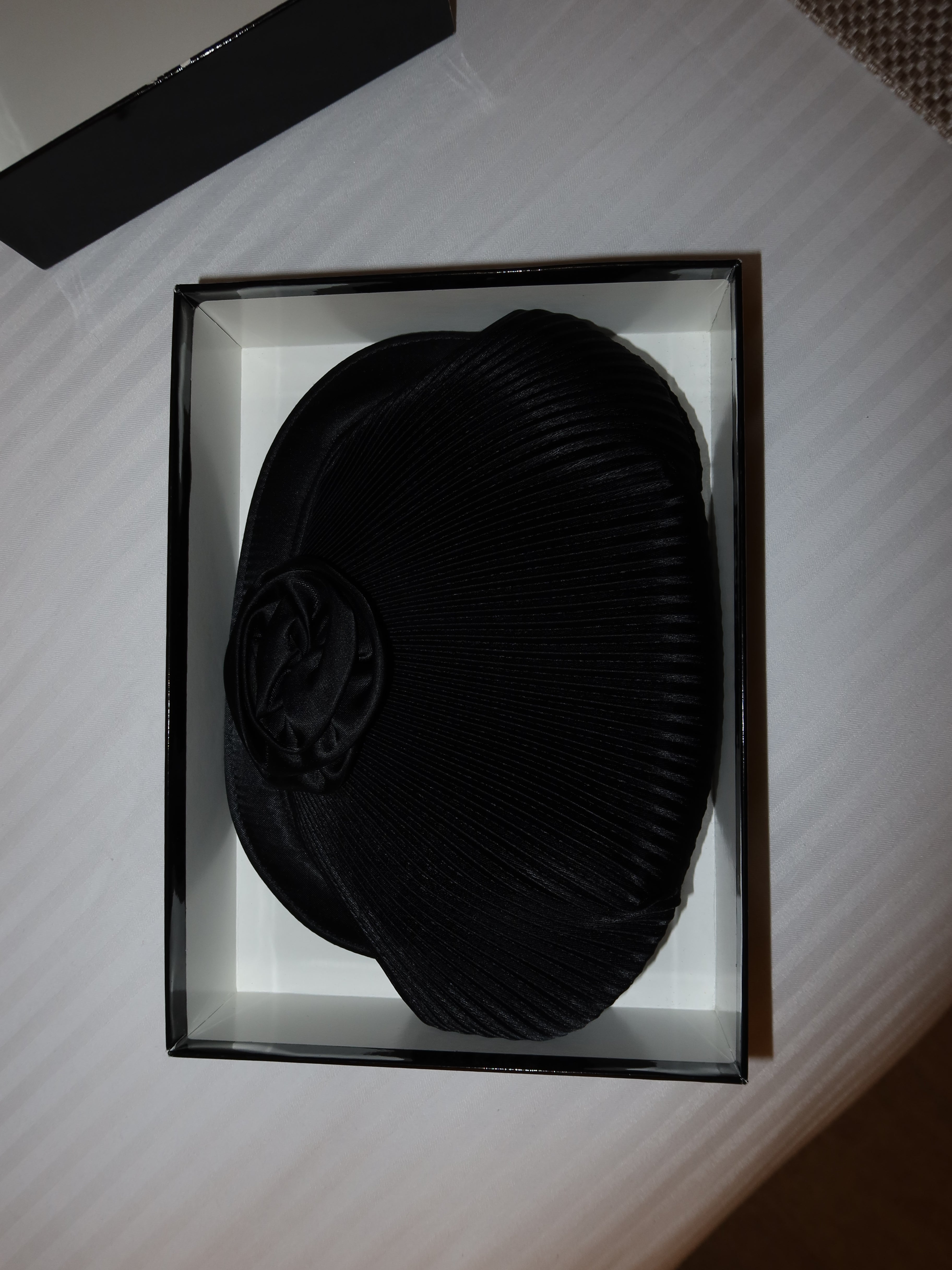 Van Cleef & Arpels Silk Clutch with Rose Detail — with Original Box