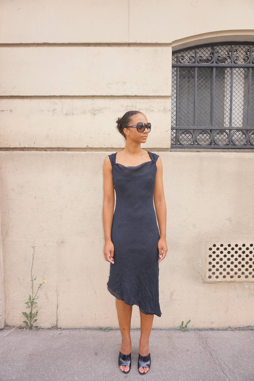 Max&Co. Pura Seta Silk Asymmetrical Dress