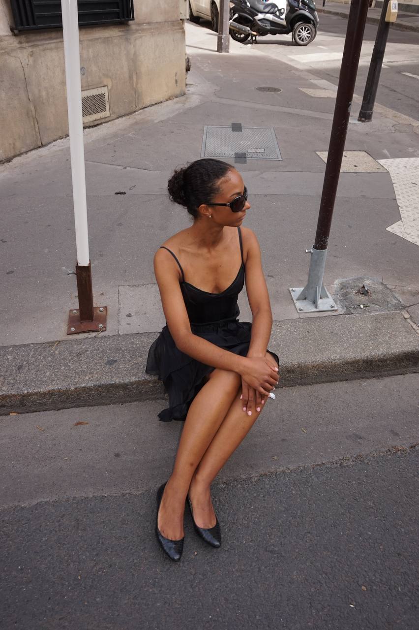 Max & Co. 100% Silk Sheer Tiered Dress